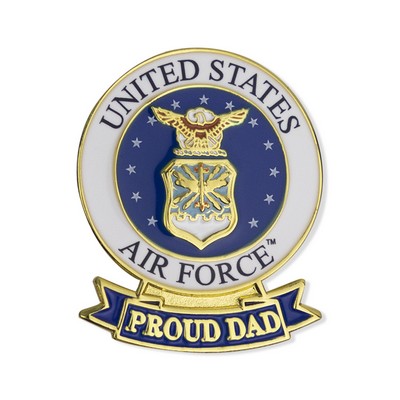 U.S. Air Force "Proud Dad" Lapel Pin
