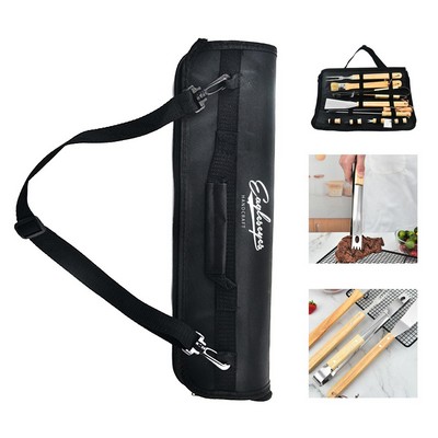 10 Piece Stainless Steel Grill Kit