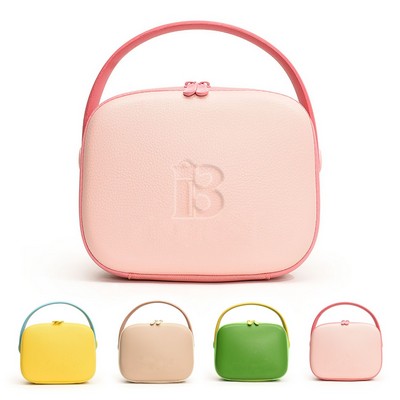Cross-border portable hand-held makeup bag