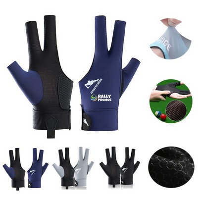 3-Finger Billiards Snooker Glove