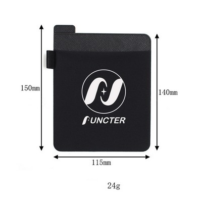 Stretch Lycra Laptop Pouch Mouse Bag Tablet Stick-On Card Pocket