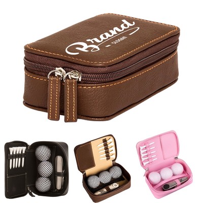 Soft Leather Golf Kit