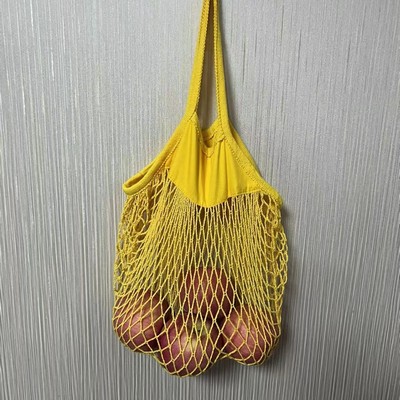 Organic Cotton Mesh Market Bag