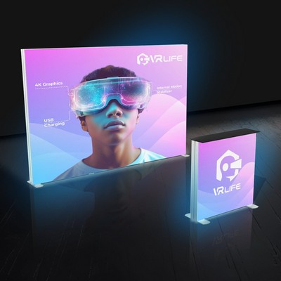 10' Backlit SEG Trade Show Booth Display