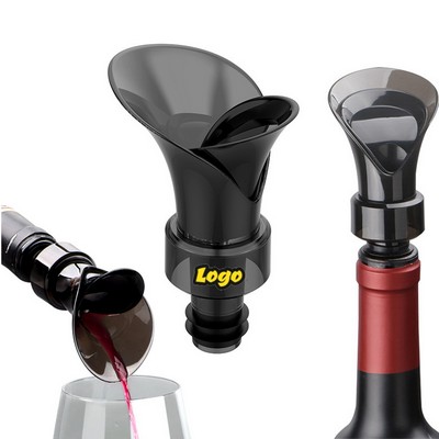 Dual-Use Wine Stopper Pourer