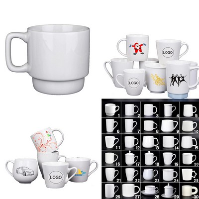 High Temperature Fired Ceramic Gift Mug