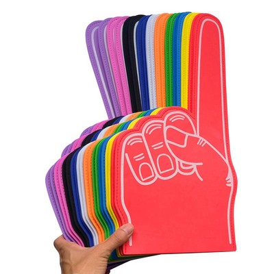 Cheerleading Foam Finger Oversized EVA Handheld Team Spirit Pink Sports Props for Adults