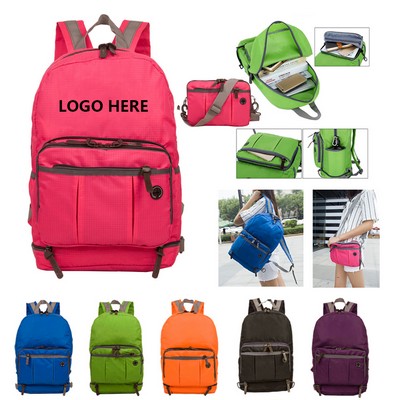 Ultra-Portable Nylon Backpack