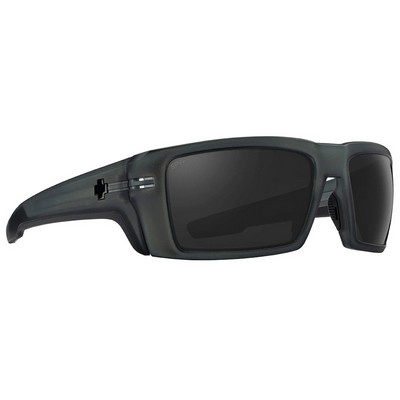 Spy+® Rebar ANSI RX Happy™ Polarized Sunglasses, Matte Translucent Gunmetal