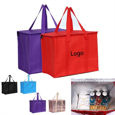 Large-Capacity Insulated Bag for Outdoor Picnics