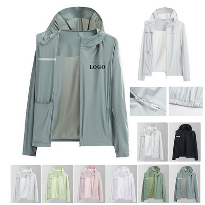 Women's Hooded Cooling Sun Shirt with UPF 50+ UV Protection