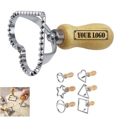 Cookie Cutter with Wood Handle