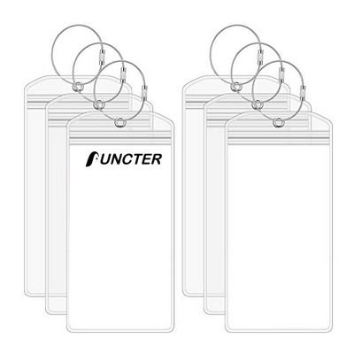 Transparent PVC Luggage Tag