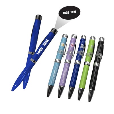 Advertising Flashlight Projector Pen