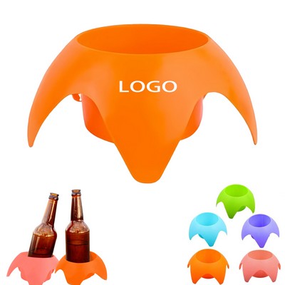 Turtleback Sand Coaster Cup Holder