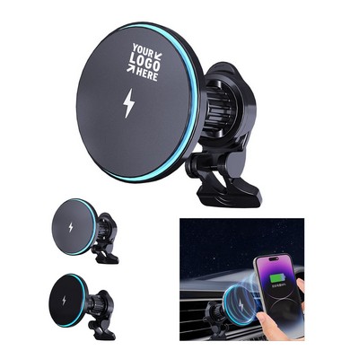 Magnetic wireless car charger