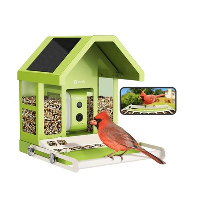 Birdfy Feeder Metal - Smart Metal Feeder with Camera