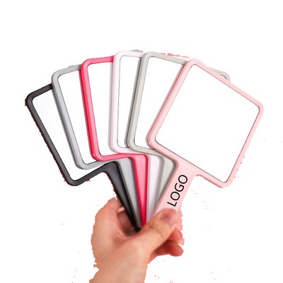 Square Mirror with Handle