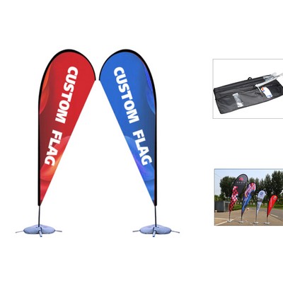 9' Beach Feather Flag