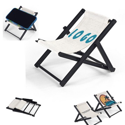 Mini Deck Chair Phone Stand