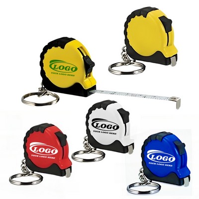 40" Mini Tape Measure With Key Chain