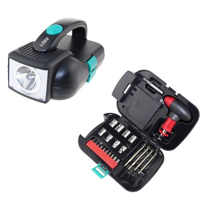 24 Pcs LED Flashlight Household Tool Kit