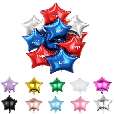 18 Inch Star Foil Balloons