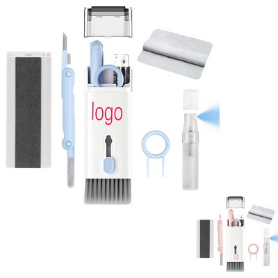 7-in-1 Tech Cleaning Kit with Brush & Spray