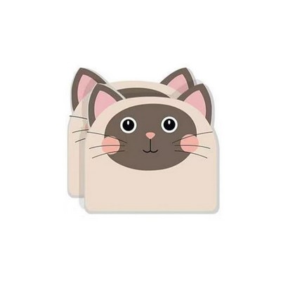 Custom 30 Sheets Paper Cute Cat Sticky Notes