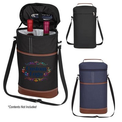 Double Wine Cooler Bag