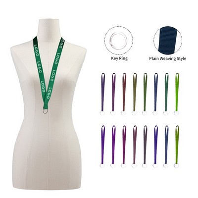 3/4" Full Color Promo Lanyard W/ Split-Ring