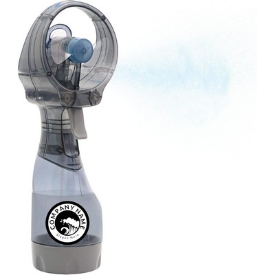 Handheld Battery Powered Water Misting Cooling Fan