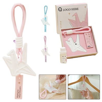 Paper Crane Aroma Pendant