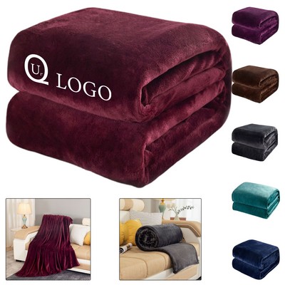 Flannel Airplane Blanket