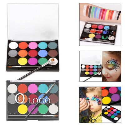5-Color Water-Soluble Face Paint For World Cup Fans