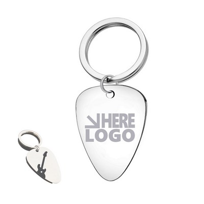 Guitar Pick Keychain