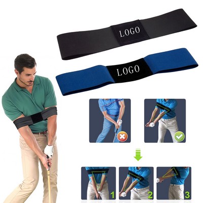 Golf Swing Training Aid Arm Band W/Posture Correction Strap