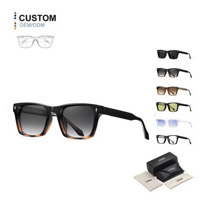Luxury UV400 Polarized Square Sunglasses