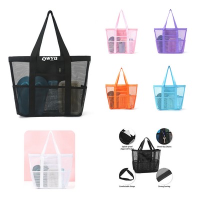 Mesh Beach Tote Bag
