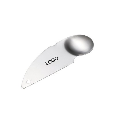 Stainless Steel Fruit Peelers Kiwi Knife