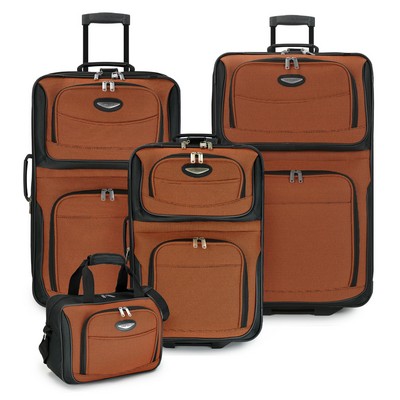 Traveler's Choice® Amsterdam 4 PC Softside Expandable Upright Luggage Set