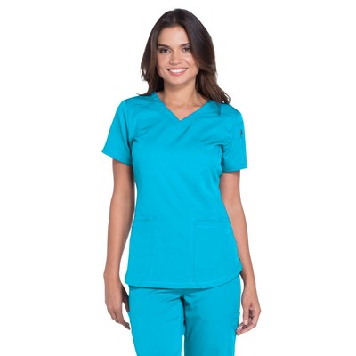 Dickies Medical - Dynamix - Women's 3-Pocket V-Neck Top