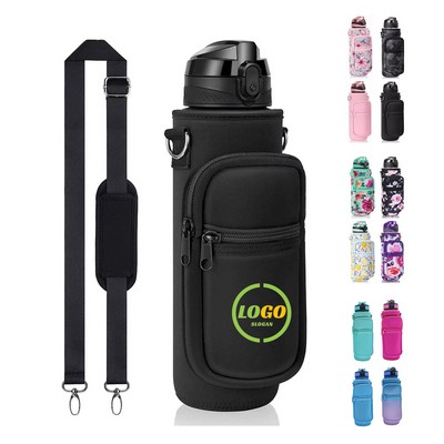 32 oz Water Bottle Sleeve Carrier Bag