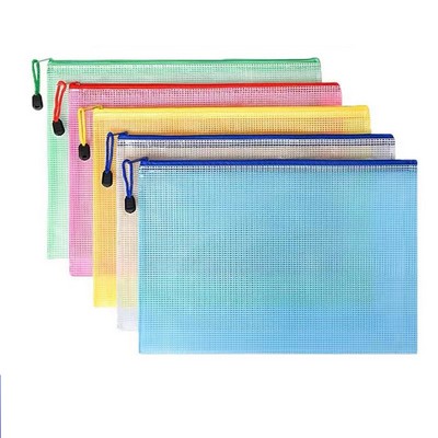 A4 Zipper Mesh Bag
