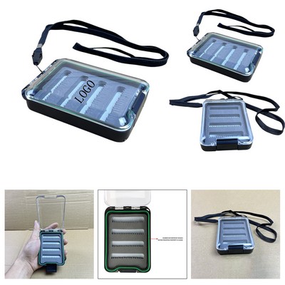 Transparent Waterproof Fly Fishing Box