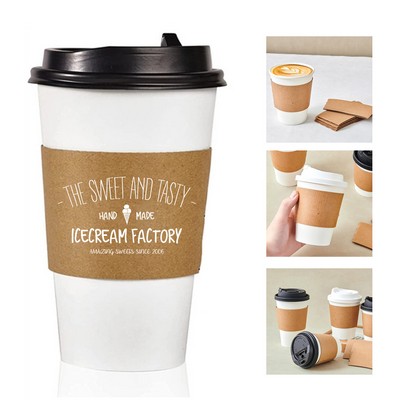 Kraft Coffee Cup Sleeve