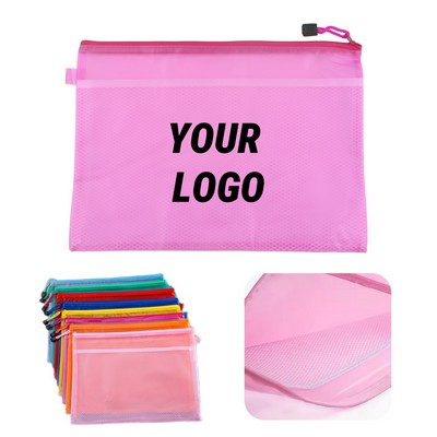 Waterproof Zippered A4 File Organizer