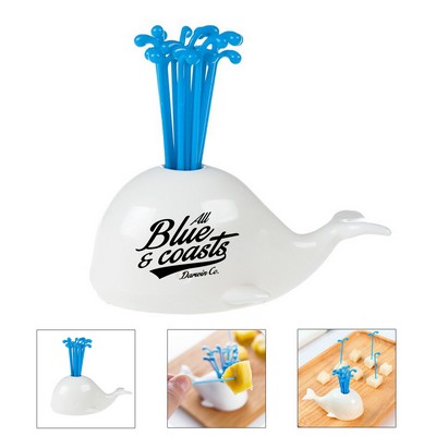 Whale Shaped Fruits Fork