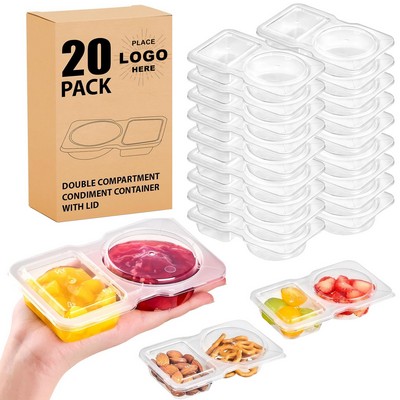 Condiment Sauce Cup with Lid