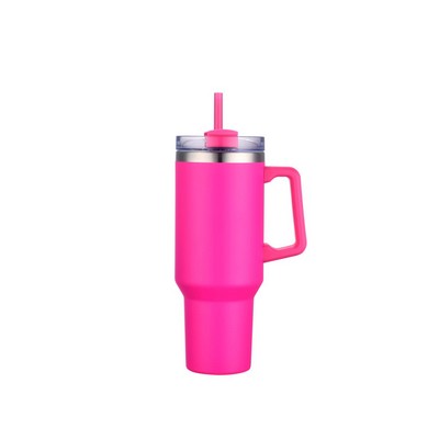 Endura 40 oz Magenta Double Wall Vacuum Mug
